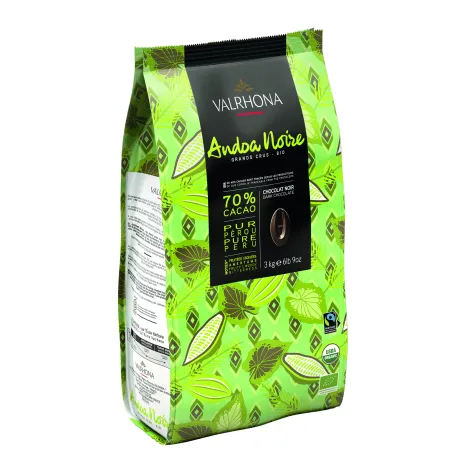 Valrhona Andoa Noire Single Origin Peru Dark Chocolate